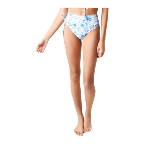 JUILLET SWIMWEAR The Bodhi Bikini Bottom in Wilder Floral NWT - Picture 3 of 7
